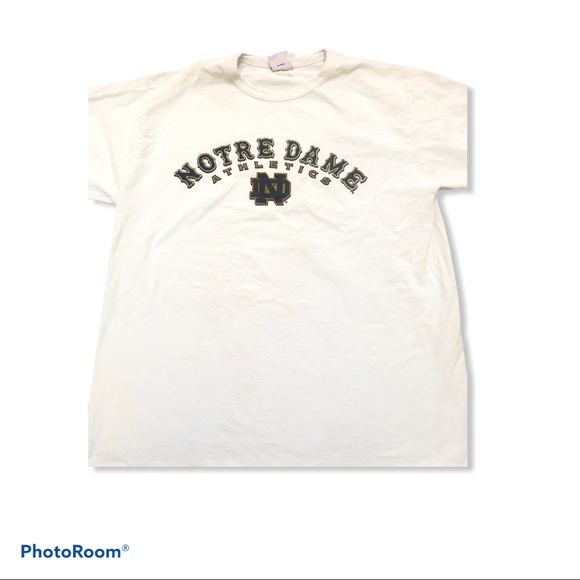 COPY - Vtg Champion Notre dame athletics shirt flaw large - Picture 11 of 11